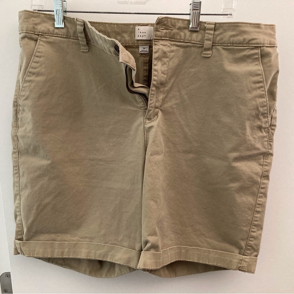 A New Day Khaki Stretch Shorts